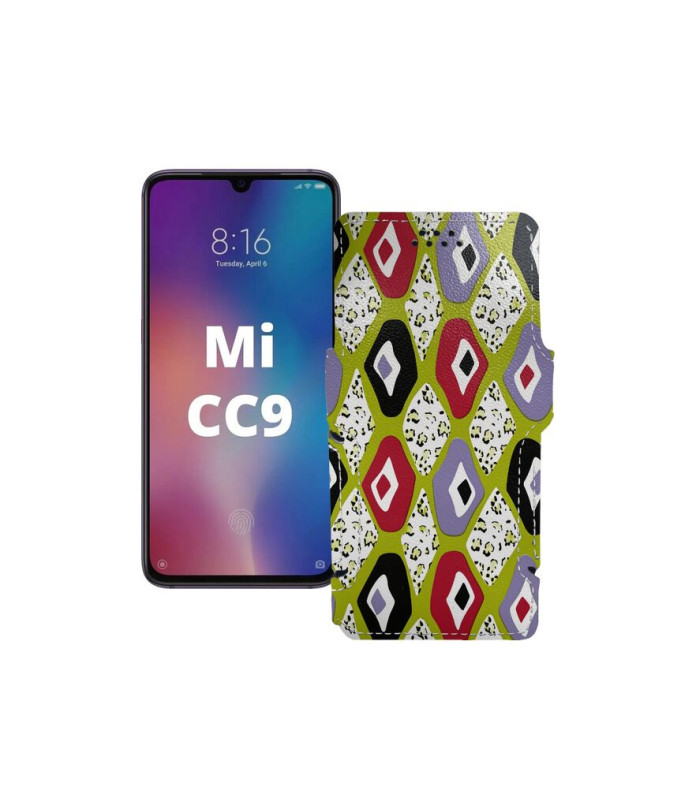 Чохол-книжка з екошкіри для телефону Xiaomi Mi CC9