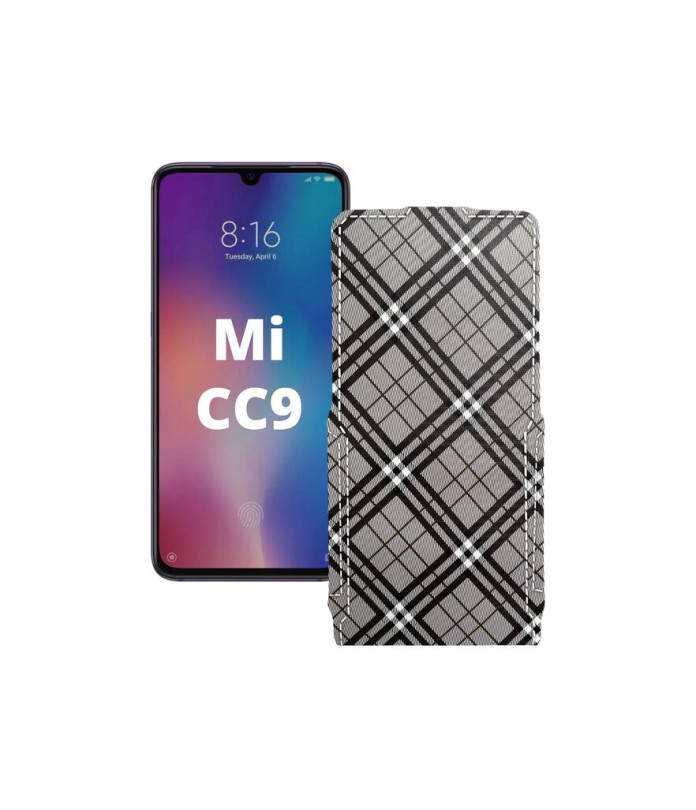 Чохол-флип з екошкіри для телефону Xiaomi Mi CC9