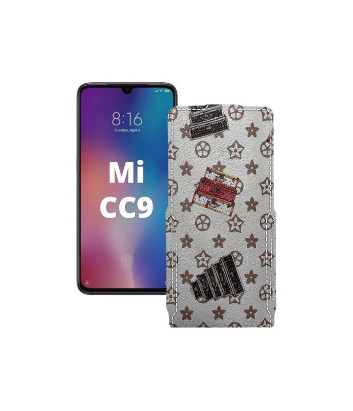 Чохол-флип з екошкіри для телефону Xiaomi Mi CC9