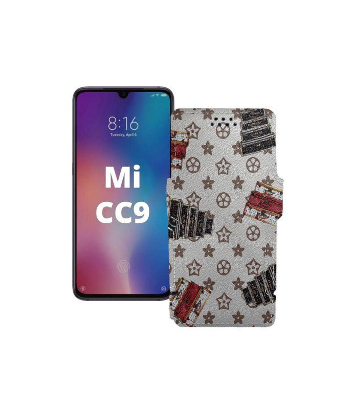 Чохол-книжка з екошкіри для телефону Xiaomi Mi CC9