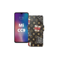 Чохол-книжка з екошкіри для телефону Xiaomi Mi CC9