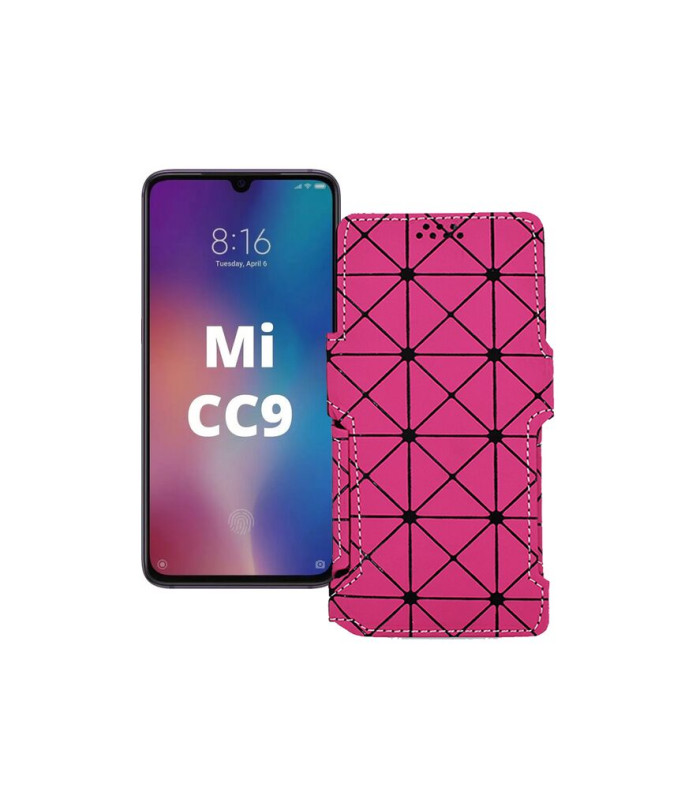 Чохол-книжка з екошкіри для телефону Xiaomi Mi CC9