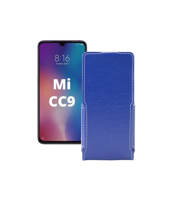 Чохол-флип з екошкіри для телефону Xiaomi Mi CC9