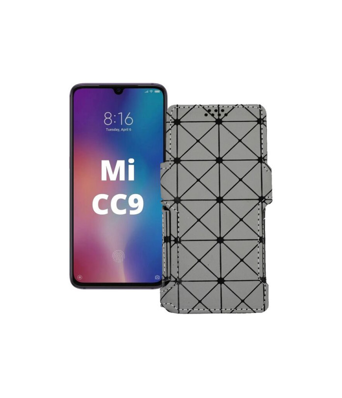 Чохол-книжка з екошкіри для телефону Xiaomi Mi CC9