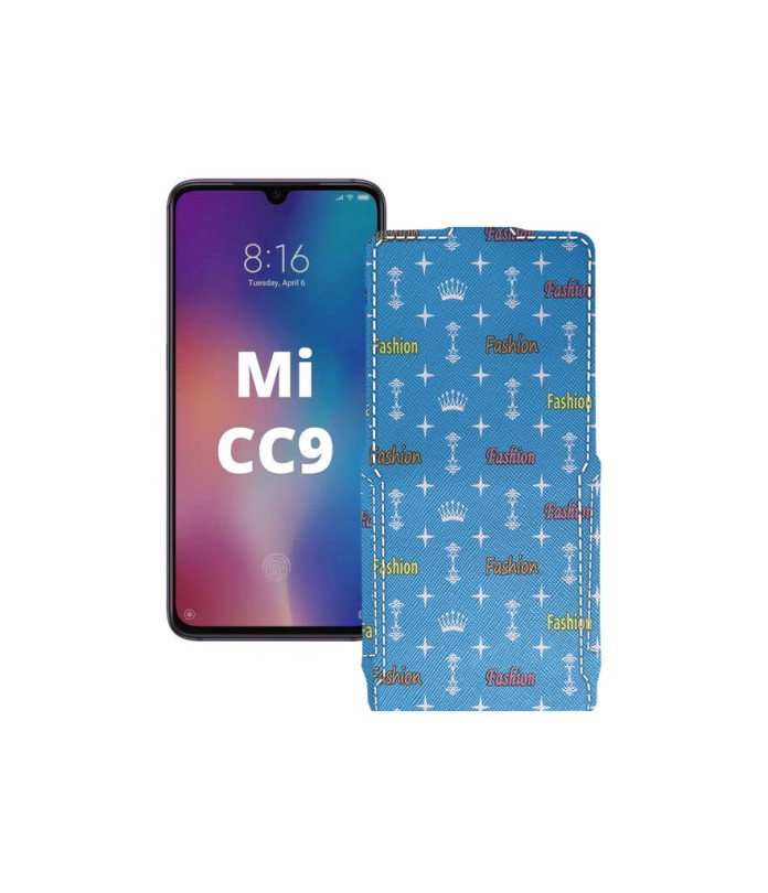 Чохол-флип з екошкіри для телефону Xiaomi Mi CC9