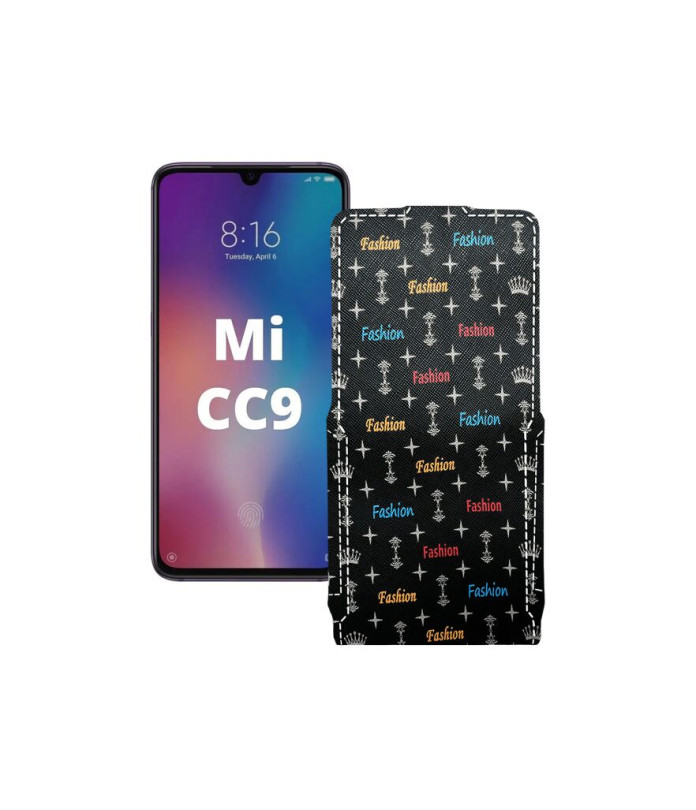 Чохол-флип з екошкіри для телефону Xiaomi Mi CC9