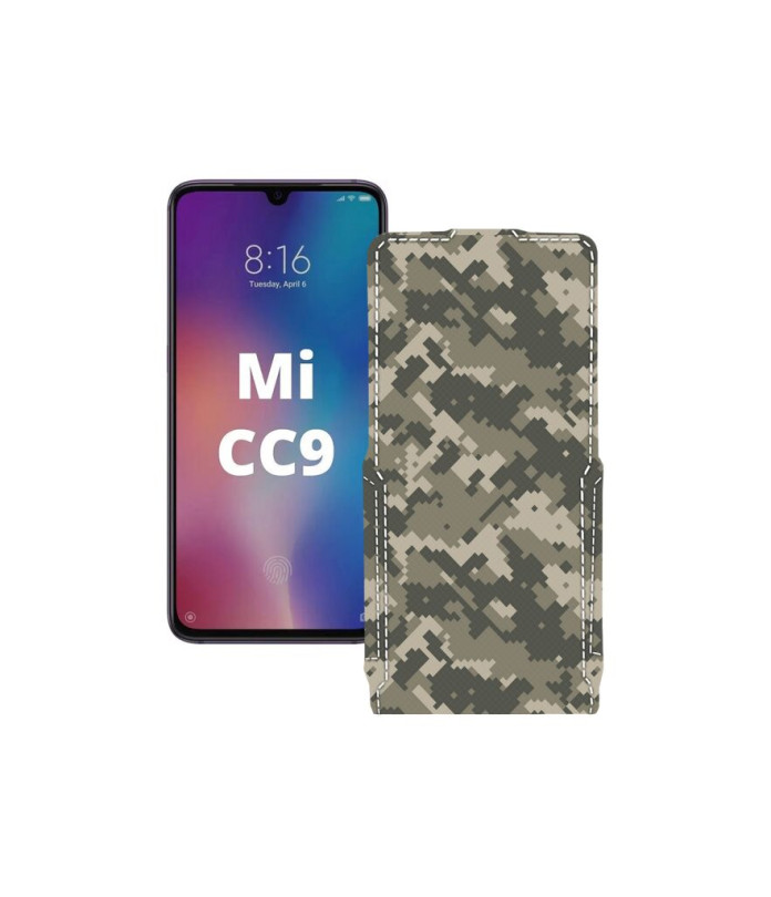 Чохол-флип з екошкіри для телефону Xiaomi Mi CC9