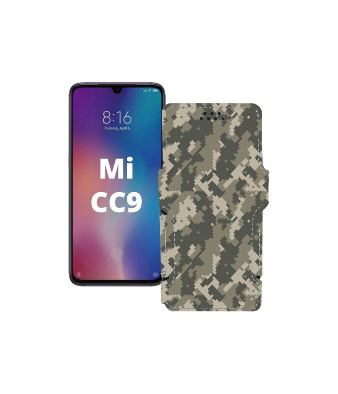 Чохол-книжка з екошкіри для телефону Xiaomi Mi CC9