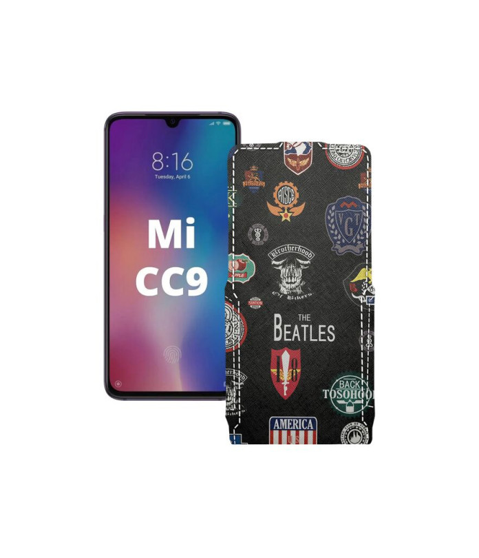 Чохол-флип з екошкіри для телефону Xiaomi Mi CC9