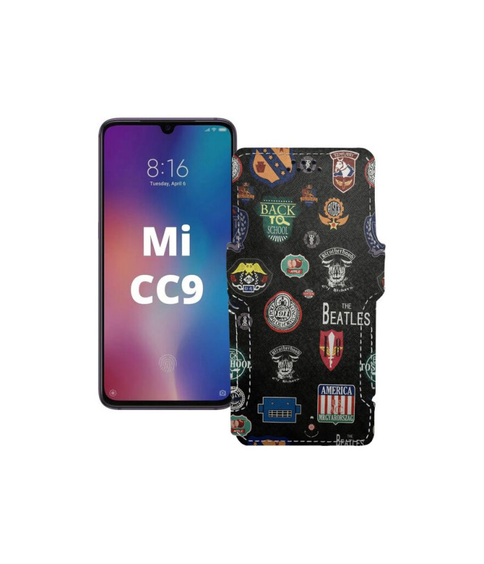 Чохол-книжка з екошкіри для телефону Xiaomi Mi CC9