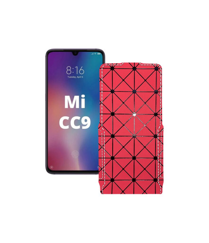 Чохол-флип з екошкіри для телефону Xiaomi Mi CC9