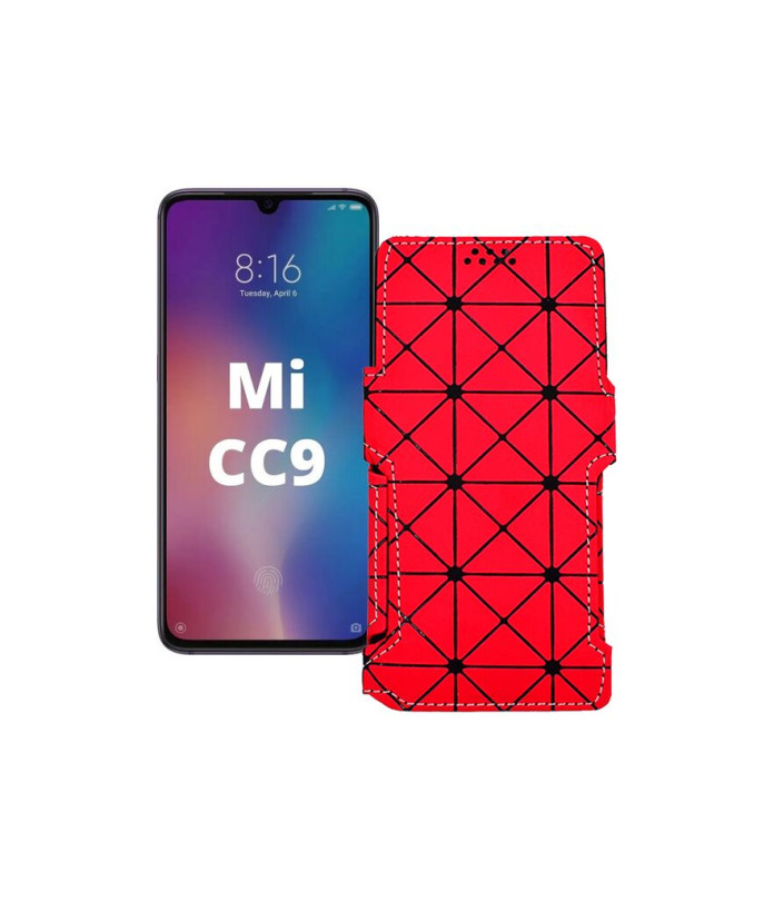 Чохол-книжка з екошкіри для телефону Xiaomi Mi CC9