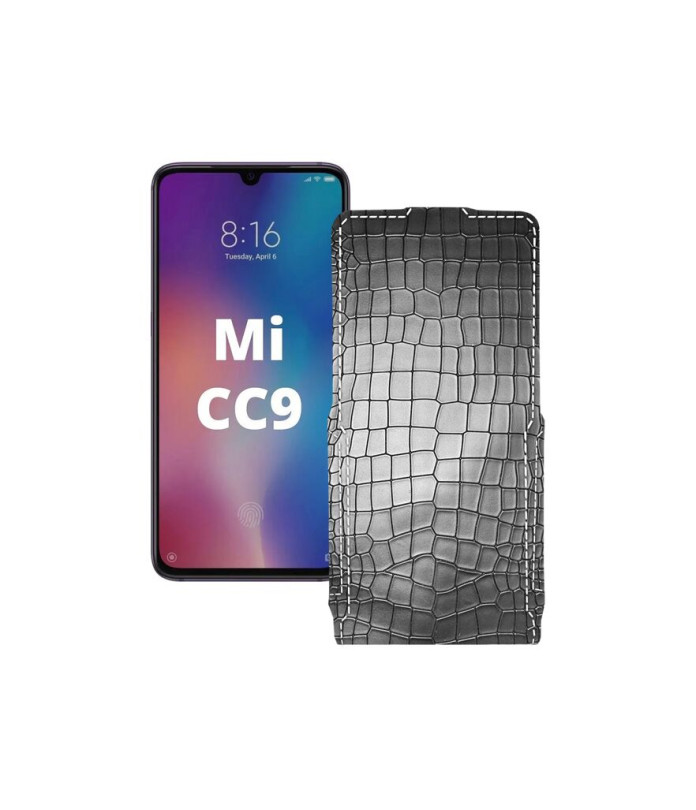 Чохол-флип з екошкіри для телефону Xiaomi Mi CC9