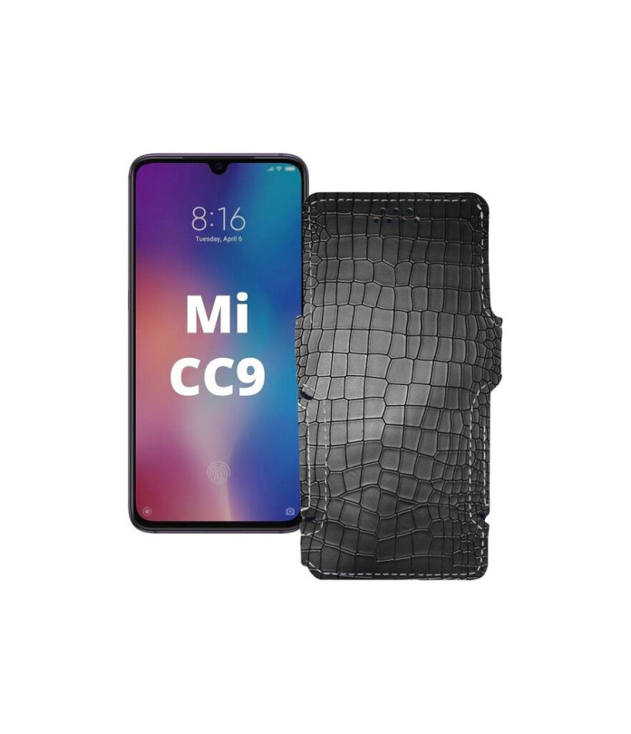 Чохол-книжка з екошкіри для телефону Xiaomi Mi CC9