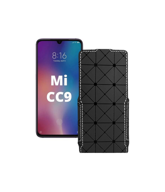 Чохол-флип з екошкіри для телефону Xiaomi Mi CC9