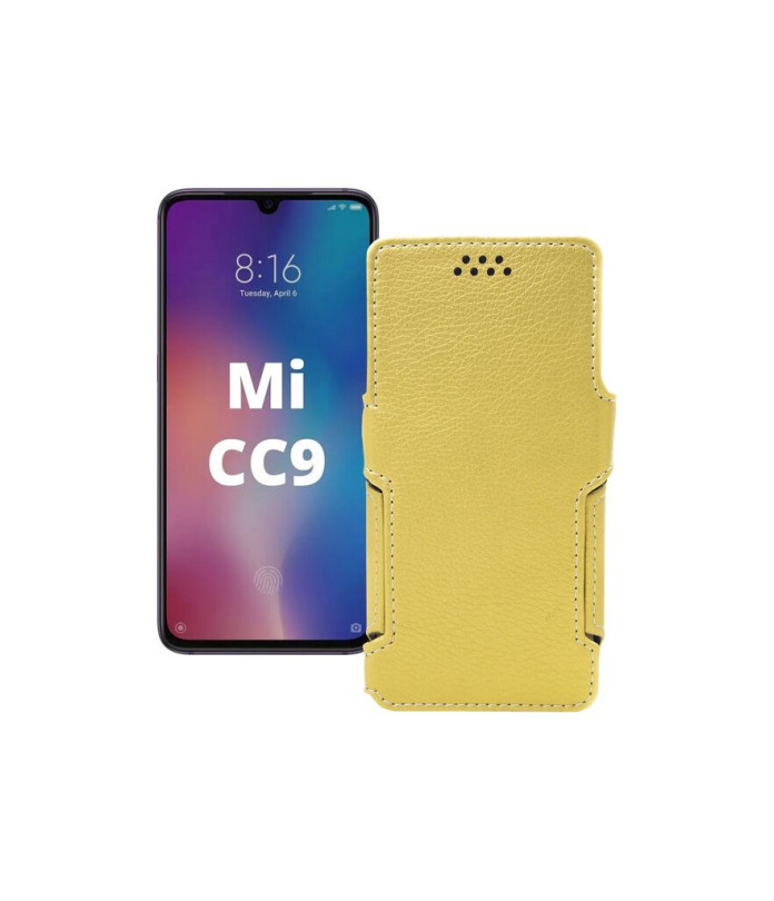 Чохол-книжка з екошкіри для телефону Xiaomi Mi CC9