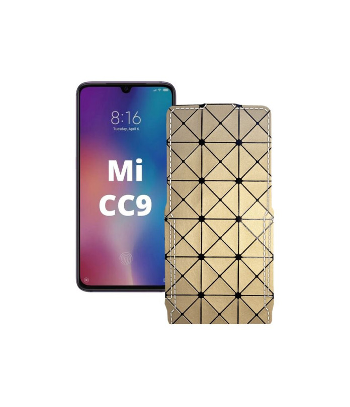 Чохол-флип з екошкіри для телефону Xiaomi Mi CC9