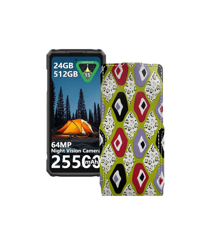 Чохол-флип з екошкіри для телефону Ulefone Armor 33