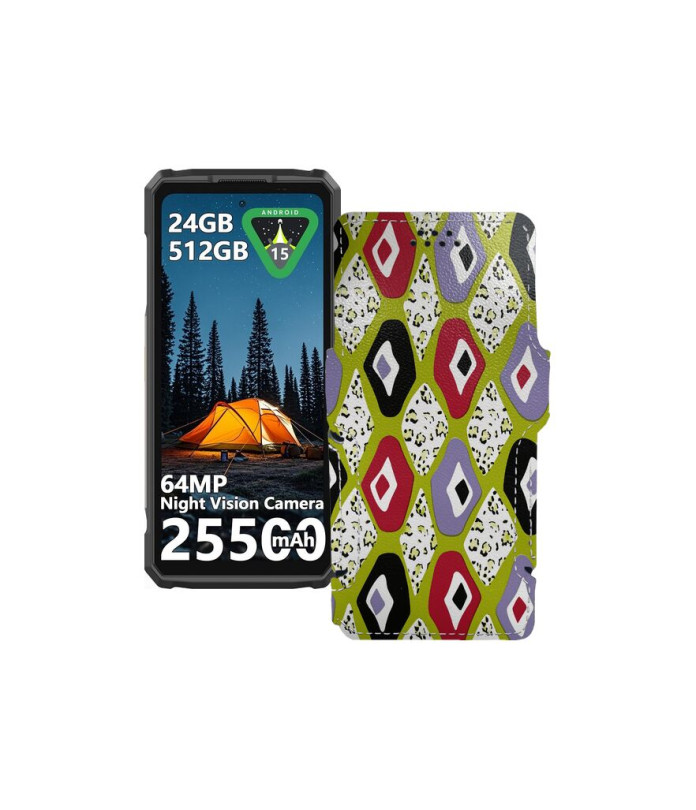 Чохол-книжка з екошкіри для телефону Ulefone Armor 33