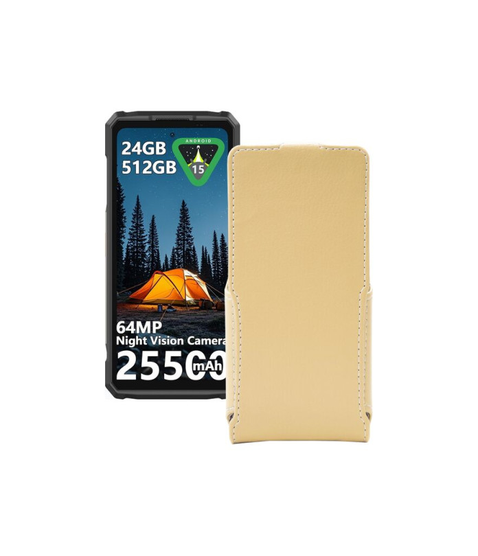 Чохол-флип з екошкіри для телефону Ulefone Armor 33