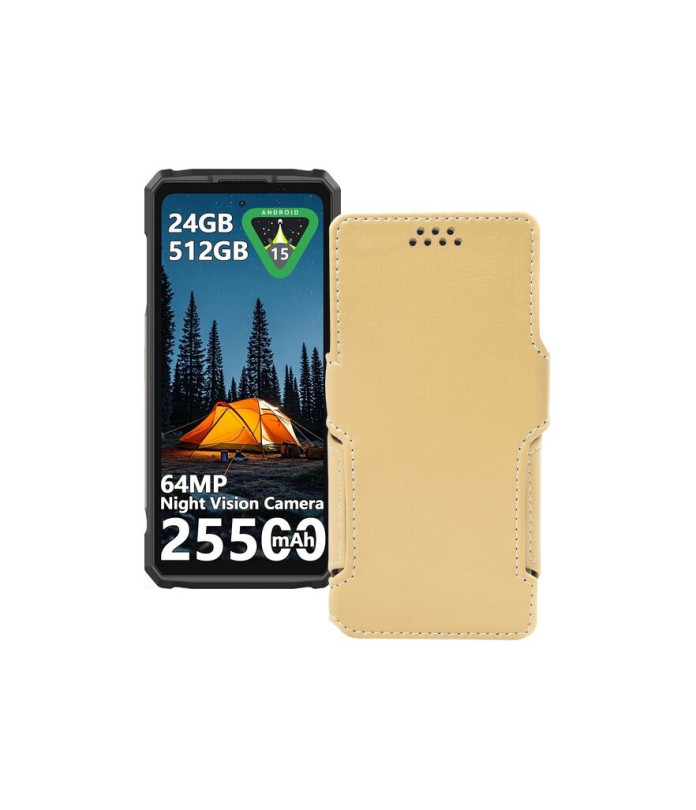 Чохол-книжка з екошкіри для телефону Ulefone Armor 33