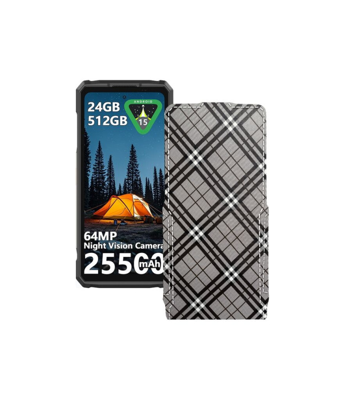 Чохол-флип з екошкіри для телефону Ulefone Armor 33