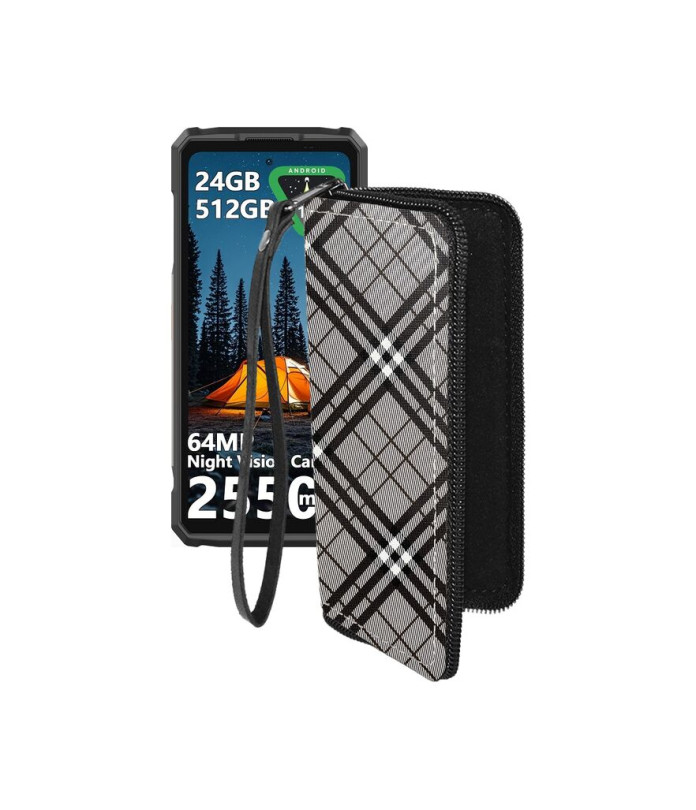 Чохол-гаманець з екошкіри для телефону Ulefone Armor 33