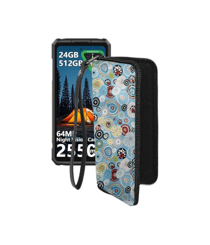 Чохол-гаманець з екошкіри для телефону Ulefone Armor 33