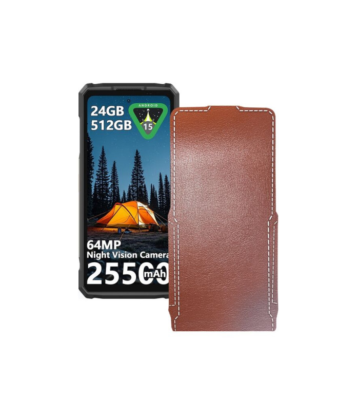 Чохол-флип з екошкіри для телефону Ulefone Armor 33