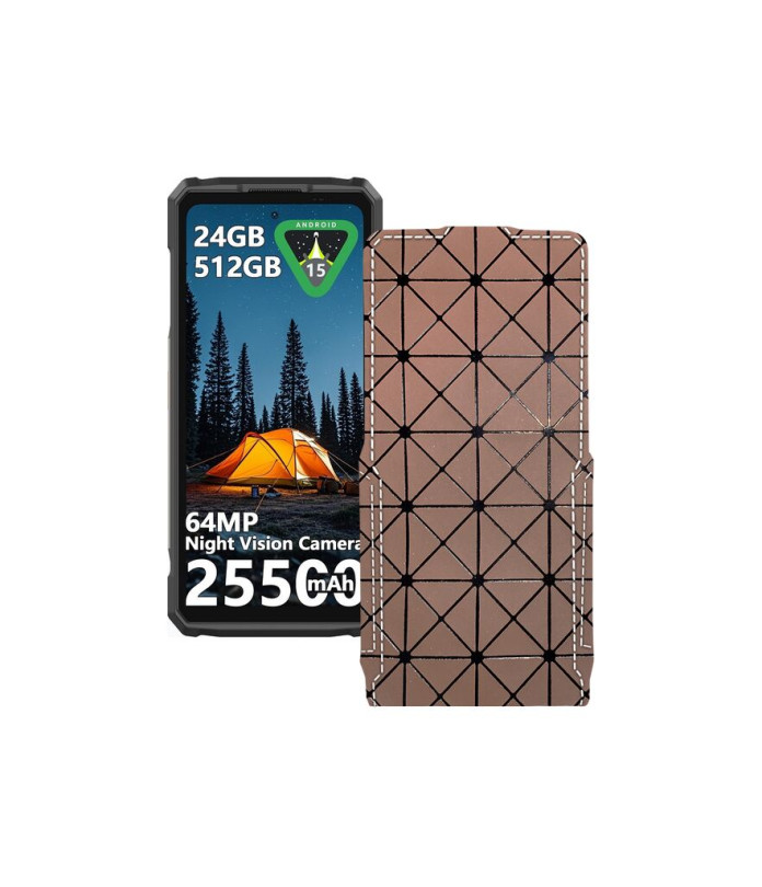 Чохол-флип з екошкіри для телефону Ulefone Armor 33