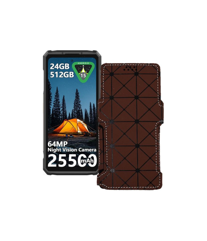 Чохол-книжка з екошкіри для телефону Ulefone Armor 33