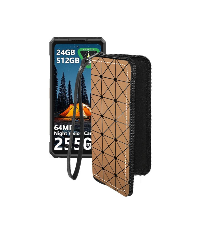 Чохол-гаманець з екошкіри для телефону Ulefone Armor 33