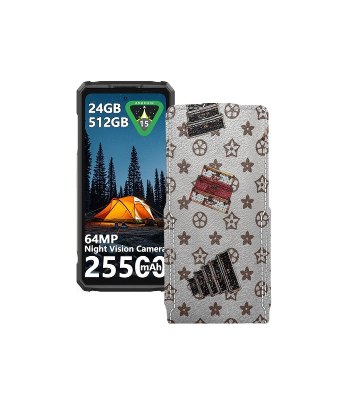 Чохол-флип з екошкіри для телефону Ulefone Armor 33