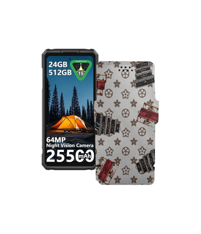 Чохол-книжка з екошкіри для телефону Ulefone Armor 33