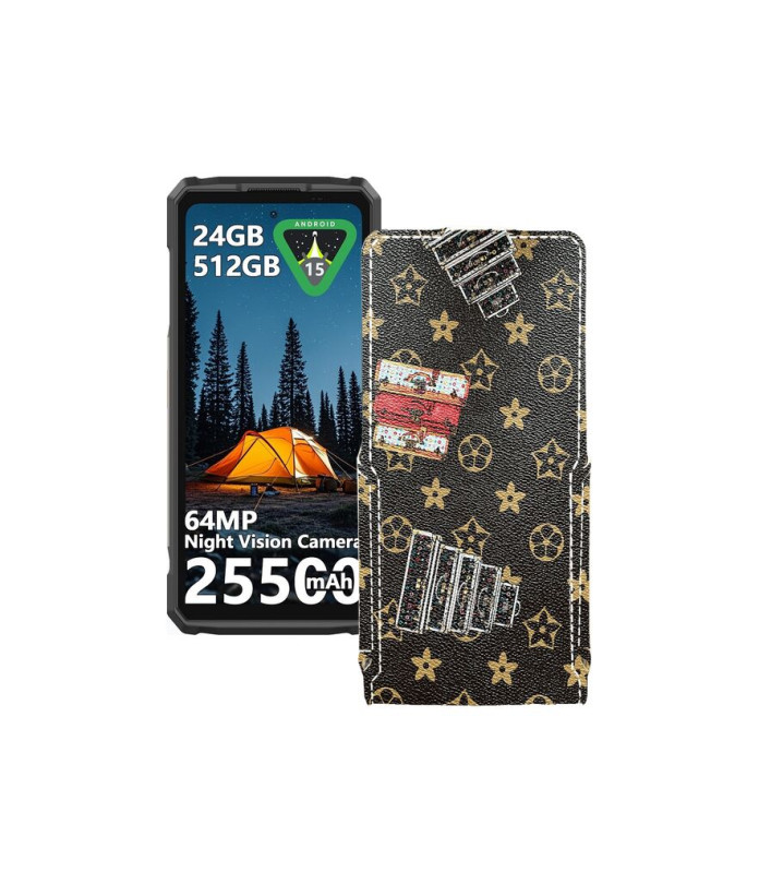 Чохол-флип з екошкіри для телефону Ulefone Armor 33