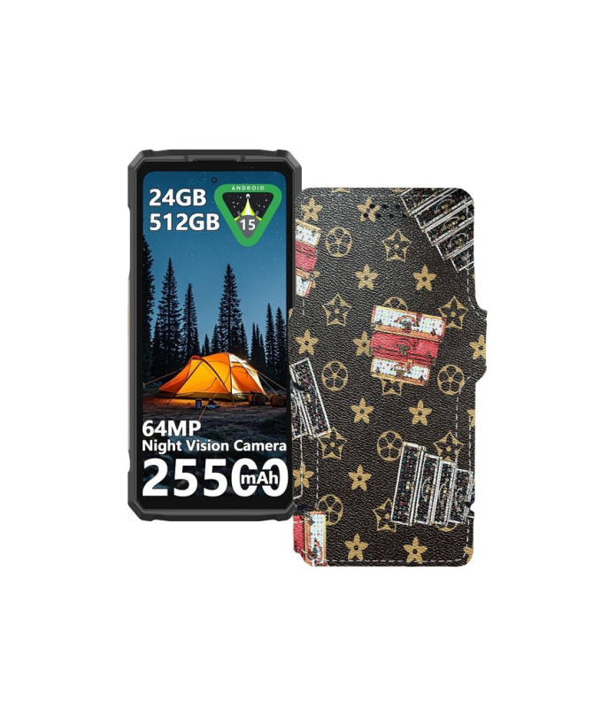 Чохол-книжка з екошкіри для телефону Ulefone Armor 33