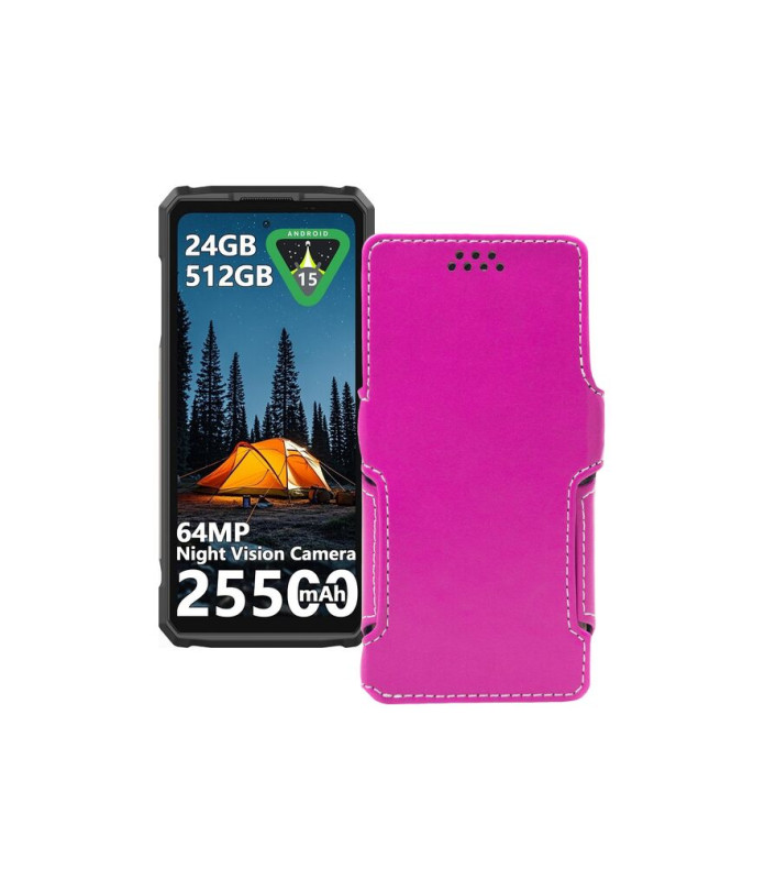 Чохол-книжка з екошкіри для телефону Ulefone Armor 33