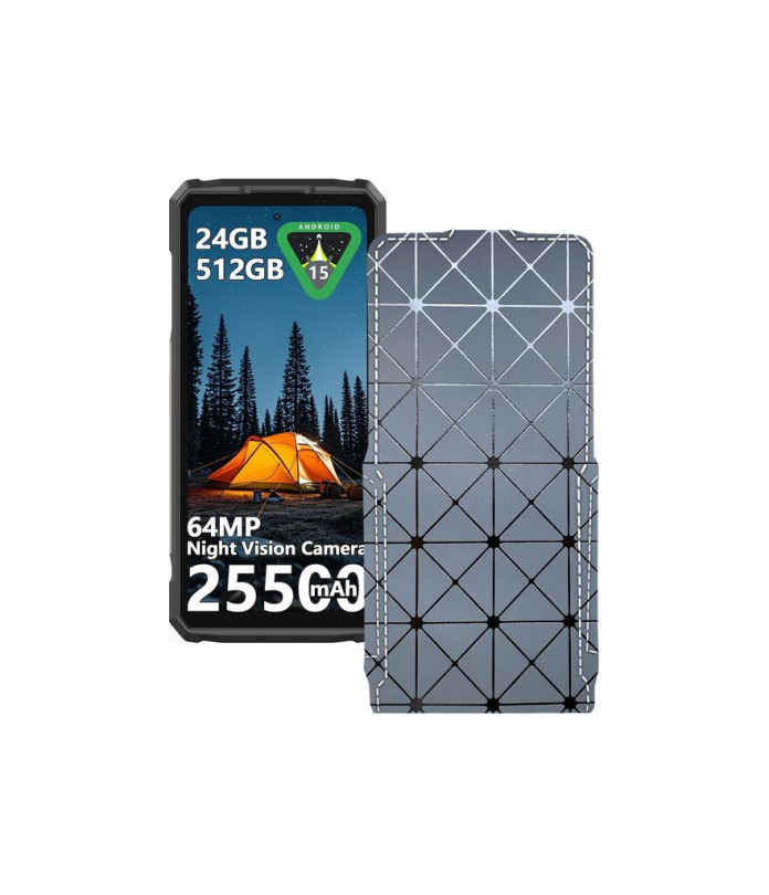 Чохол-флип з екошкіри для телефону Ulefone Armor 33