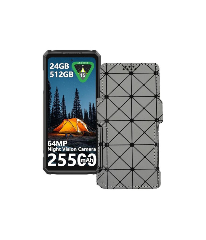 Чохол-книжка з екошкіри для телефону Ulefone Armor 33