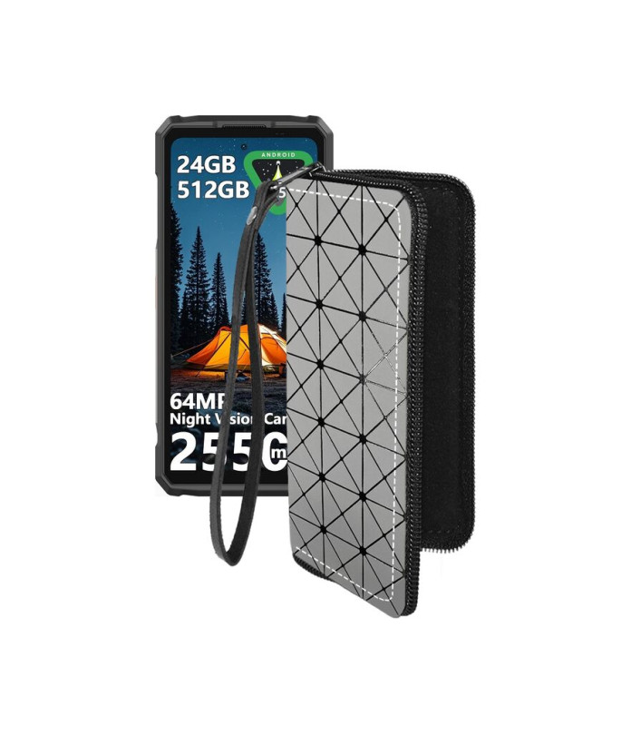 Чохол-гаманець з екошкіри для телефону Ulefone Armor 33