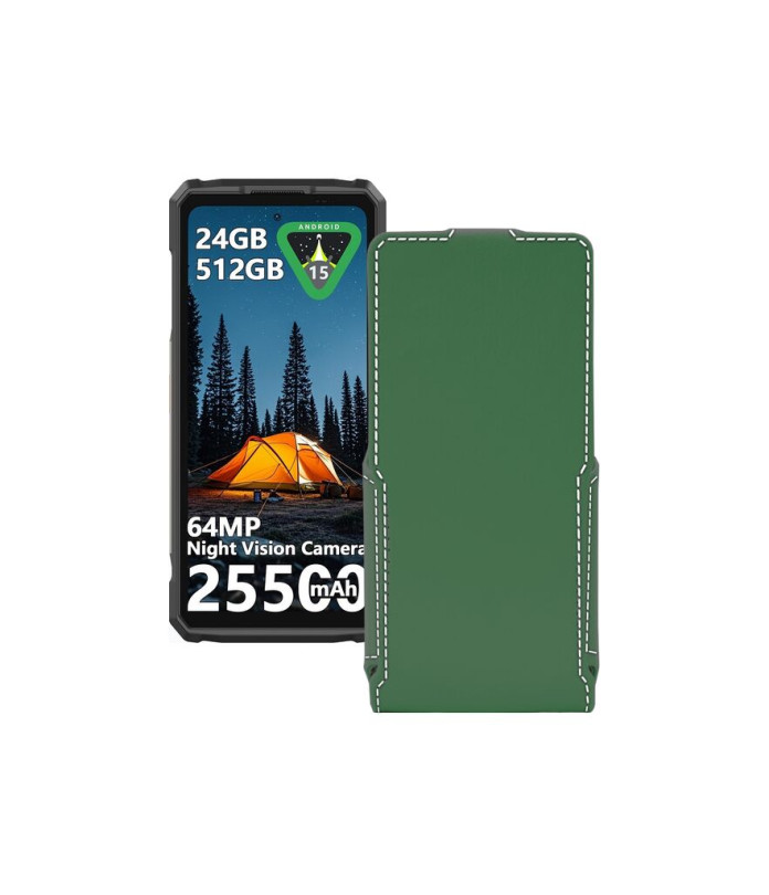 Чохол-флип з екошкіри для телефону Ulefone Armor 33