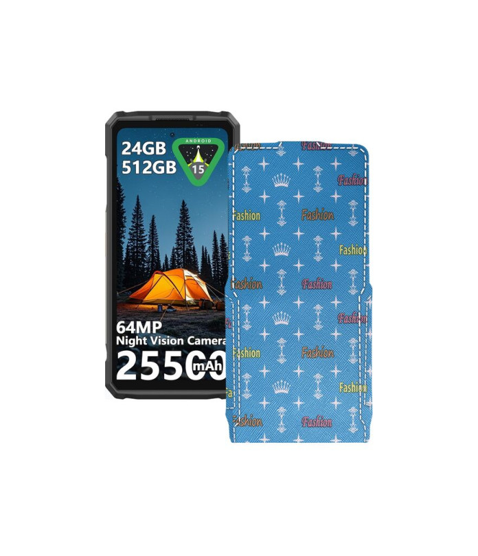 Чохол-флип з екошкіри для телефону Ulefone Armor 33