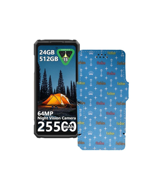 Чохол-книжка з екошкіри для телефону Ulefone Armor 33