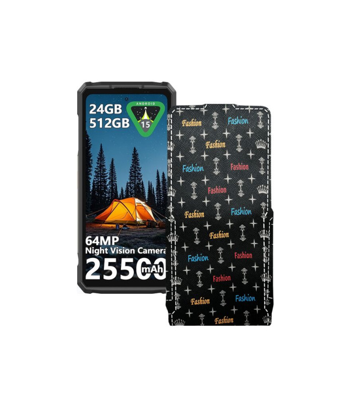 Чохол-флип з екошкіри для телефону Ulefone Armor 33