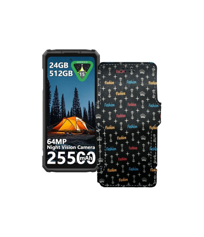 Чохол-книжка з екошкіри для телефону Ulefone Armor 33