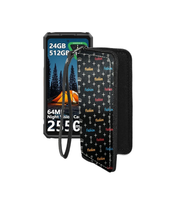 Чохол-гаманець з екошкіри для телефону Ulefone Armor 33