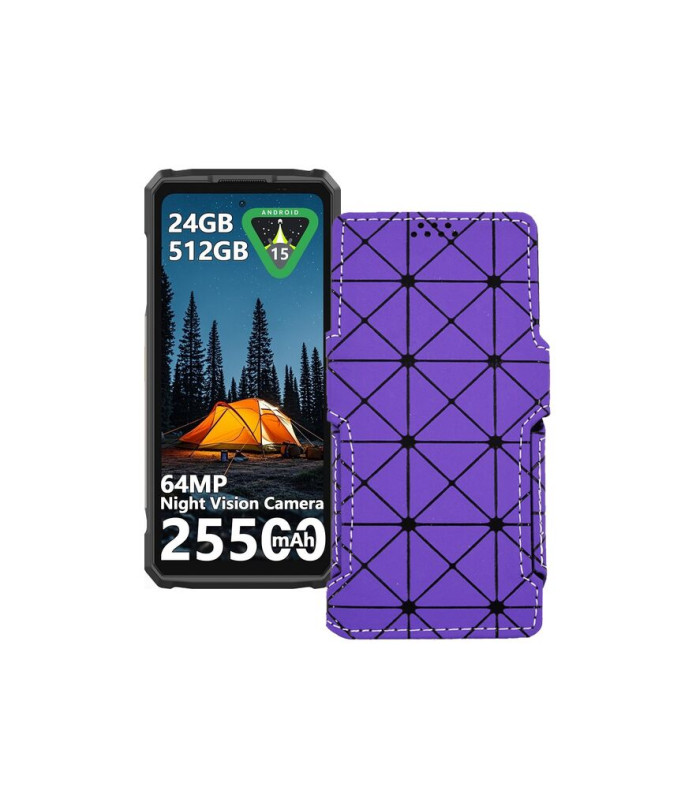 Чохол-книжка з екошкіри для телефону Ulefone Armor 33