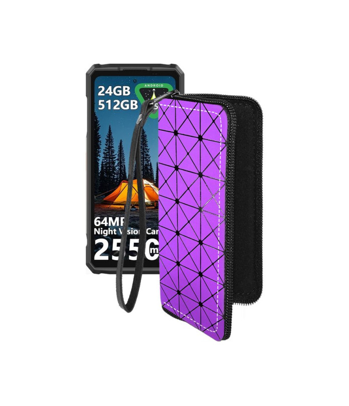 Чохол-гаманець з екошкіри для телефону Ulefone Armor 33