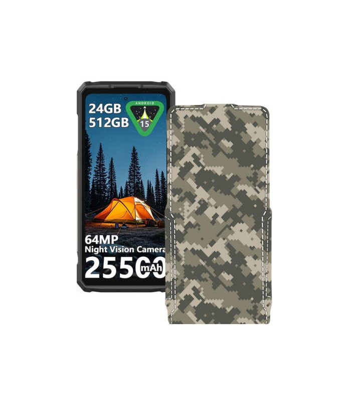 Чохол-флип з екошкіри для телефону Ulefone Armor 33