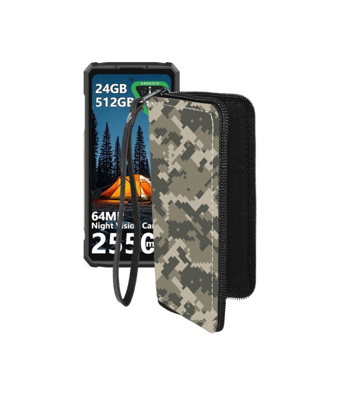 Чохол-гаманець з екошкіри для телефону Ulefone Armor 33